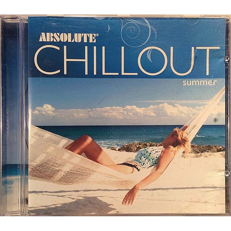 Various artists: Absolute Chillout Summer  kansi EX levy EX Käytetty CD