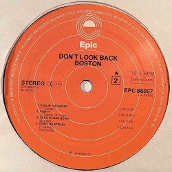 Boston 1978 EPC 86057 Don’t Look Back vinyl LP no cover