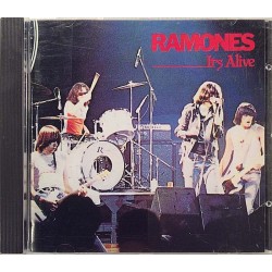 Ramones: It's Alive kansivihko VG+ CD:n kunto EX Käytetty CD