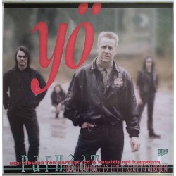 Yö, Parhaat, Begagnat Poster, år 1995 bredd 41cm  höjd 41 cm uusi albumi nyt kaupoissa juliste 41cm x 41cm