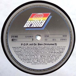 Various Artists 1990 210 965 P.O.P. mit Dr. Ben Volume 2 vinyl LP no cover