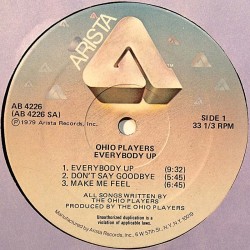 Ohio Players 1979 AB 4226 Everybody Up vinyl LP no cover