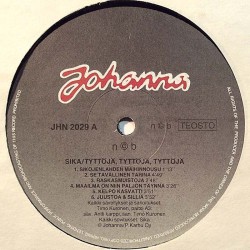 Sika 1981 JHN 2029 Tyttöjä, Tyttöjä, Tyttöjä vinyl LP no cover