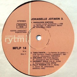 Eri Esittäjiä 1970-1971 MFLP 11 Jokaiselle jotakin 3. vinyl LP no cover