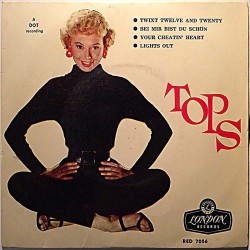 Boone Pat / Louis Prima / Billy Vaugh 1958 RE-D 7056 TOPS EP begagnad singelskiva