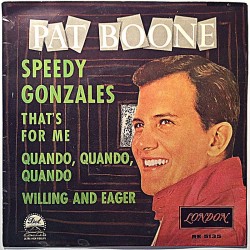 Boone Pat: Speedy Gonzales EP  kansi VG+ levy VG käytetty vinyylisingle PS