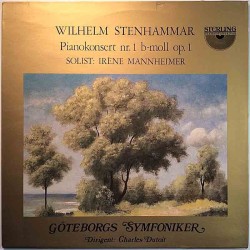 Stenhammar Wilhelm: Pianokonsert Nr. 1 B-Moll, Op. 1  kansi VG+ levy EX- Käytetty LP