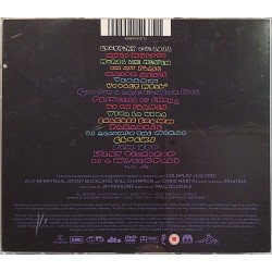 Coldplay: Live 2012 CD + DVD kansivihko EX CD:n kunto VG+ Käytetty CD