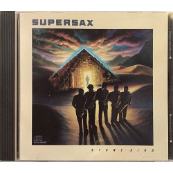 Supersax: Stone Bird  kansi EX levy EX Käytetty CD