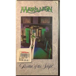 Marillion: Recital Of The Script kansipaperi EX VHS-kasetin kunto EX VHS video