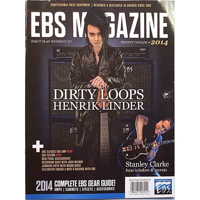 EBS Magazine 2014  Dirty loops Henrik Linder, stanley Clarke aikakauslehti