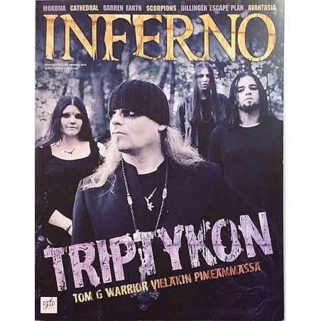 Inferno 2010 3 Triptykon, Mokoma, Cathedral, Scorpions aikakauslehti