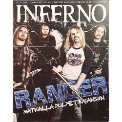 Inferno : Ranger matkalla pulpetinkansiin - begagnade magazine musik