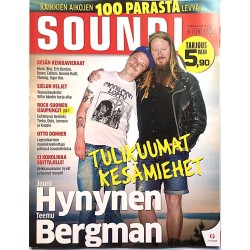 Soundi : Tulikuumat kesämiehet Hynynen-Bergman - begagnade magazine musik