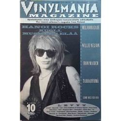 Vinylmania Magazine : Hanoi Rocks, Iron Maiden, Williw Nelson - used magazine