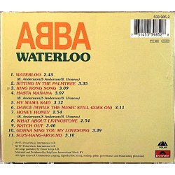 Abba: Waterloo remastered  kansi EX levy EX Käytetty CD
