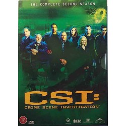CSI: Crime Scene Investigation: Complete second season 6DVD  kansi EX levy EX DVD