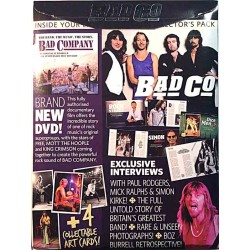 Bad Company magazine 2014 ISBN 13: 9781783891085 Limited edition 40th anniversary DVD aikakauslehti
