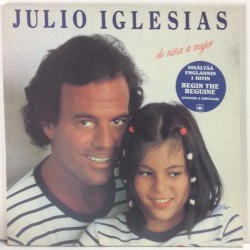 Iglesias Julio :  Da Nina A Mujer  1981 VIIHDE CBS  kansi  EX levy  EX