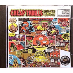 Big Brother & The Holding Company 1968 WCK 9700 Cheap Thrills CD Begagnat