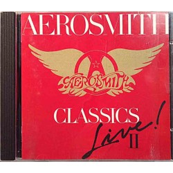 Aerosmith: Classics Live! 2 kansivihko EX CD:n kunto EX Käytetty CD