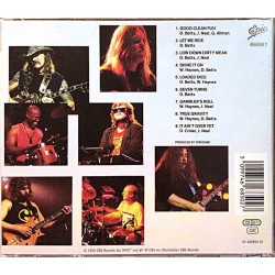 Allman Brothers Band: Seven Turns kansivihko EX CD:n kunto EX Käytetty CD