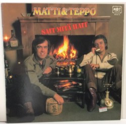 Matti & Teppo :  Sait Mitä Hait  1977 SF 70L M & T  kansi  EX levy  EX