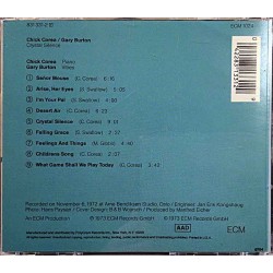 Corea Chick / Gary Burton: Crystal Silence  kansi EX levy EX Käytetty CD