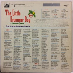 Soundtrack :  Little Drummer Boy original version  1966 FILM 20TH CENTURY FOX  kansi  VG levy  EX-