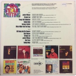 Various Artists :  Pop Star Meeting  197? 50L CORAÖ  kansi  EX- levy  EX