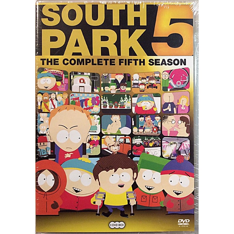 DVD - TV-sarja 2010  South Park kausi 5 complete fifth season 3DVD DVD