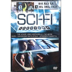 DVD - Elokuva 1979,1989,2001,2008  SCI-FI kokoelma 4 elokuvaa 4DVD DVD
