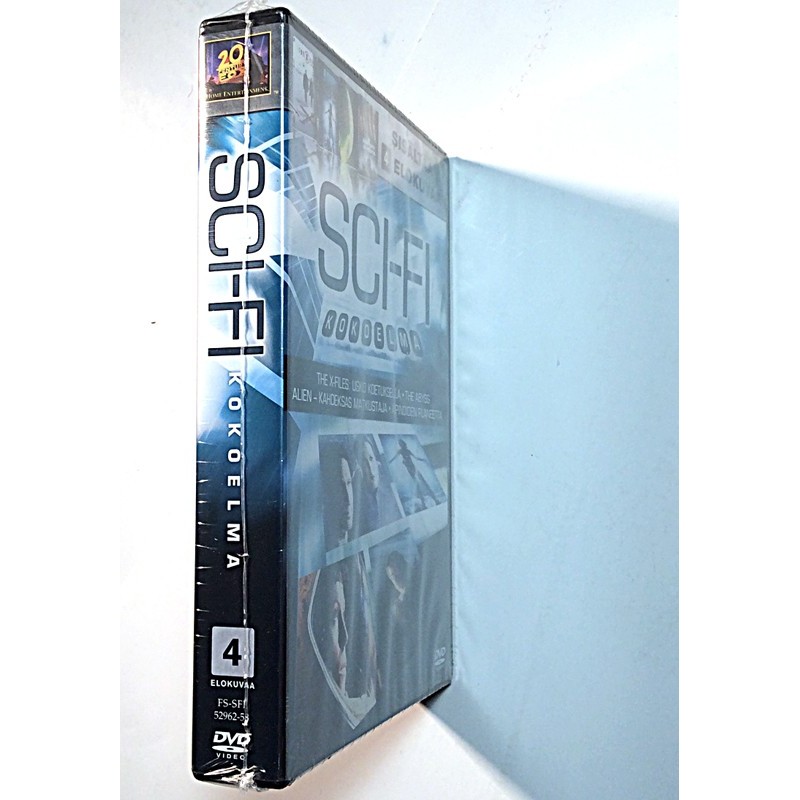 DVD - Elokuva 1979,1989,2001,2008  SCI-FI kokoelma 4 elokuvaa 4DVD DVD