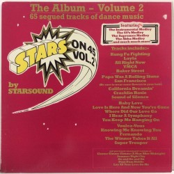 Starsound :  Stars On 45 vol.2  1981 80L CBS  kansi  EX levy  EX