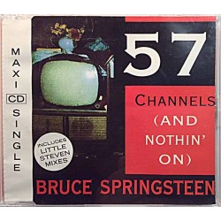 Springsteen Bruce: 57 Channels (And Nothin' On) cd-single kansivihko VG- CD:n kunto VG+ Käytetty CD