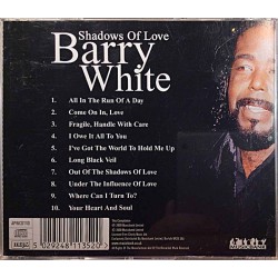 White Barry: Shadows of Love kansivihko EX CD:n kunto EX Käytetty CD