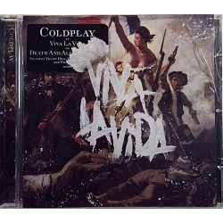 Coldplay: Viva La Vida kansivihko EX CD:n kunto EX Käytetty CD
