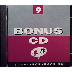 Eri Esittäjiä: Bonus CD 9: Suomi, Pop, Rock 98 kansivihko EX CD:n kunto EX Käytetty CD