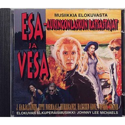 Musiikkia Elokuvasta: Esa Ja Vesa - Auringonlaskun Ratsastajat kansivihko EX CD:n kunto EX Käytetty CD