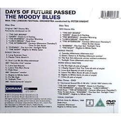 Moody Blues : Days Of Future Passed 2CD + 5.1 mix DVD - uusi CD