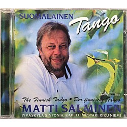 Salminen Matti: Suomalainen Tango  kansi EX levy EX Käytetty CD