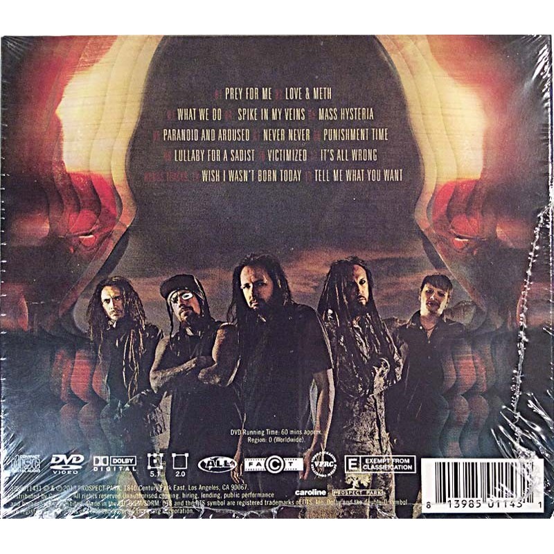 Korn : The Paradigm Shift deluxe edition CD + DVD - CD