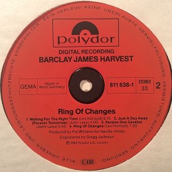 Barclay James Harvest: Ring Of Changes  kansi Ei kuvakantta levy EX kanneton LP