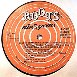 Otis Spann, J.B. Lenoir, Paul Butterfield ym.: Rare Gems 2LP  kansi Ei kuvakantta levy VG+ kanneton LP