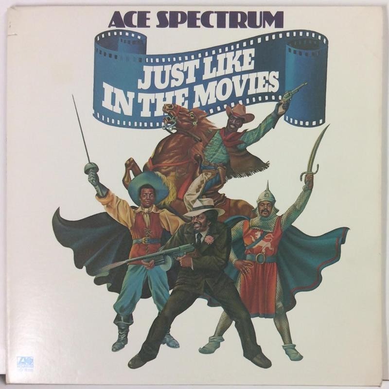 ACE SPECTRUM :  JUST LIKE IN THE MOVIES  1976 70L S ATLANTIC  kansi  VG levy  EX
