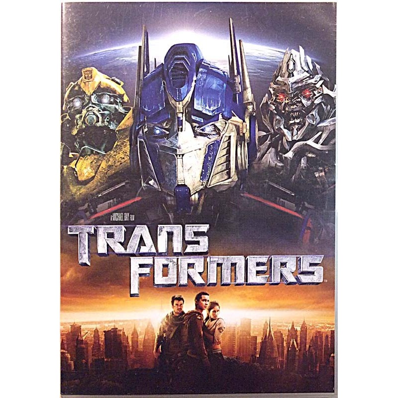 DVD - Elokuva: Transformers  kansi EX levy EX Käytetty DVD