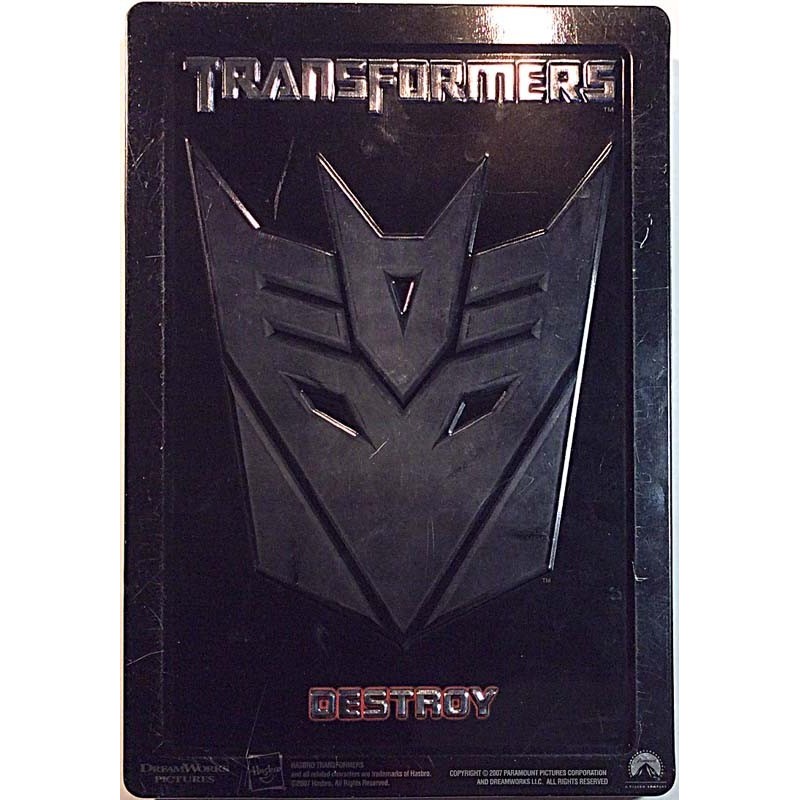 DVD - Elokuva: Transformers Protect 2DVD peltiboksi  kansi EX- levy EX Käytetty DVD