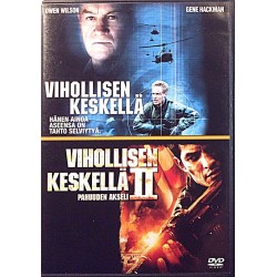 DVD - Elokuva 2006/2009  Vihollisen keskellä I & II 2DVD Used DVD