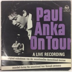 ANKA PAUL :  ON TOUR  196? 60L RCA  kansi  VG levy  VG-