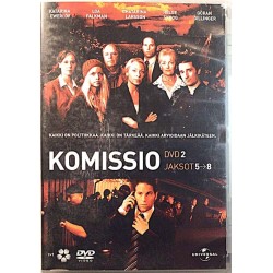 DVD - Elokuva: Komissio DVD2 jaksot 5-8  kansi EX levy EX Käytetty DVD